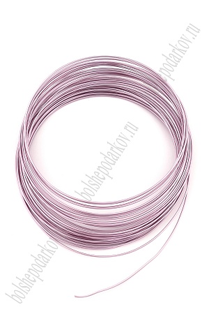 Проволока 1 мм*10 м (SF-904) светло-розовый №13