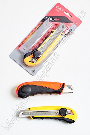 Нож с выдвижным сегментным лезвием &quot;Run Xin&quot; (6 дополнит. лезвий) SF-3265