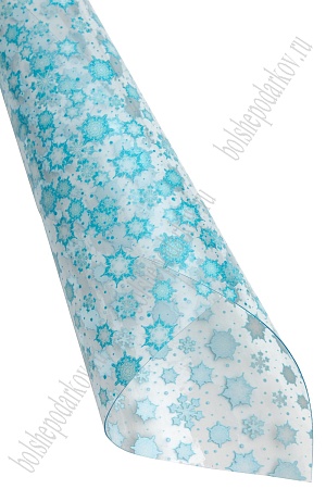 Пленка ПВХ с рисунком &quot;Снежинки&quot; А4 (5 листов) SF-6057, №2