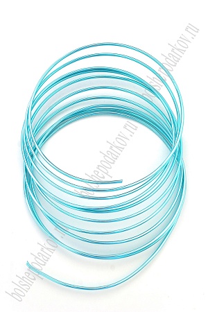 Проволока 2 мм*3 м (SF-906) голубой №24