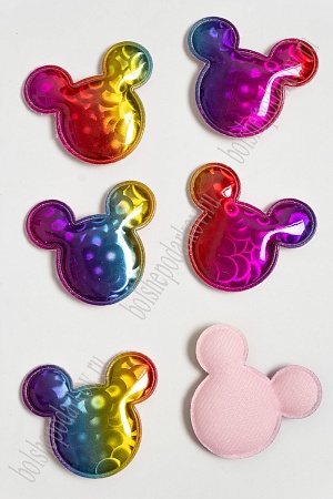 Патч голографик &quot;Мультик&quot; 5,5*6 см (10 шт) SF-2974, №11