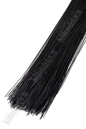 Проволока 1 мм*80 см (черный) SF-2340, 1 кг