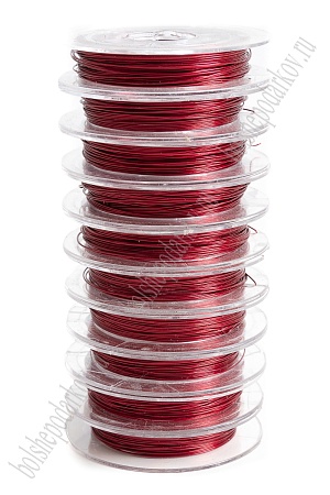 Проволока 0,3 мм*10 м (10 шт) SF-903, красный