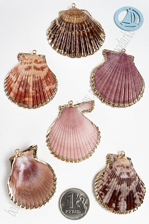 Подвеска &quot;Ракушка&quot; (4 шт) SF-3339, №10
