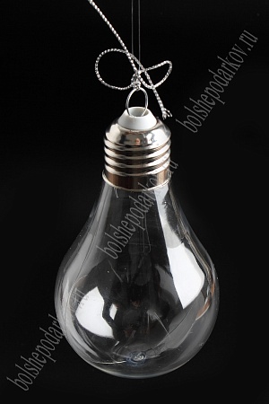 Пластиковая основа для декора 7*11 см &quot;Лампочка&quot; SF-3381