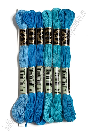 Набор ниток мулине (6 шт) SF-4104, №8