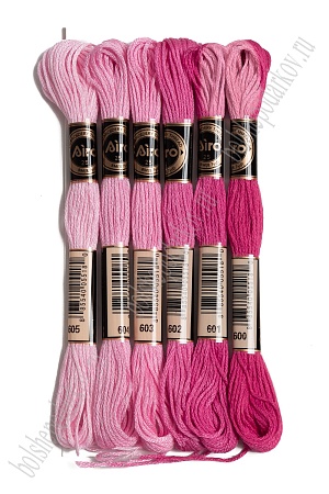 Набор ниток мулине (6 шт) SF-4104, №62