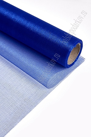 Органза 70 см*10 ярд (SF-3130) синий №350