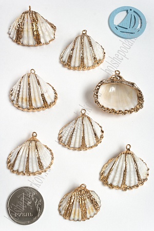 Подвеска &quot;Ракушка&quot; (4 шт) SF-3338/3365, №2