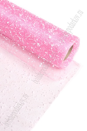Сетка-снег (SF-2104) светло-розовый №3