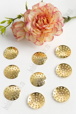 Основа &quot;Сито&quot; 2 см, SF-270 (50 шт) золото