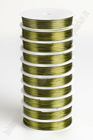 Проволока 0,4 мм*40 м (10 шт) SF-901, фисташковый