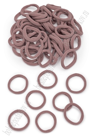 Резинки бесшовные для волос 3,5 см (100 шт) SF-7400, пенка №94