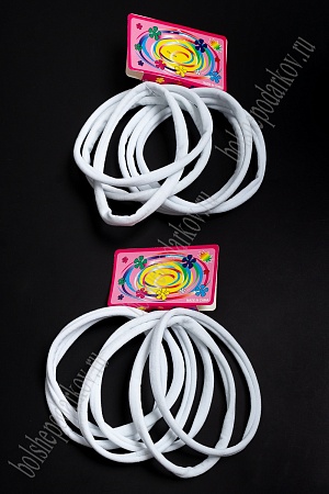 Резинка-повязка ONE SIZE, 12 см (72 шт) SF-5157, белый