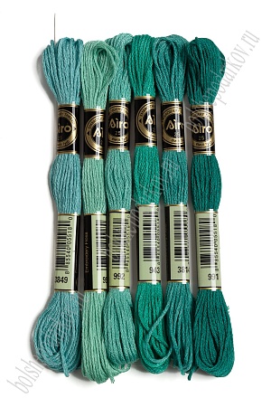 Набор ниток мулине (6 шт) SF-4104, №13