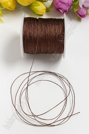 Нить в бобине 1 мм*100 м (SF-3300) темно-коричневый
