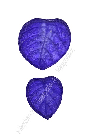 Молд лист,  Фиалка из 2-х частей, арт. 0722