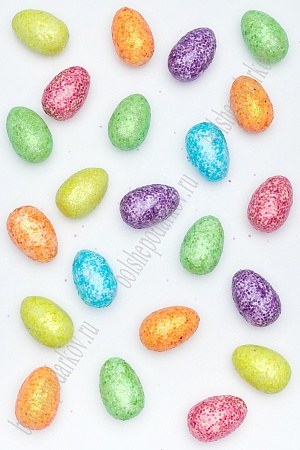 Пасхальный декор &quot;Яйца&quot; 2*3 см (36 шт) SF-7198, ассорти №2