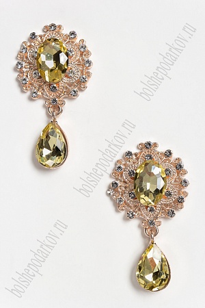 Серединка ювелирная с подвеской (2 шт) SF-4482, золото/светлое золото №25